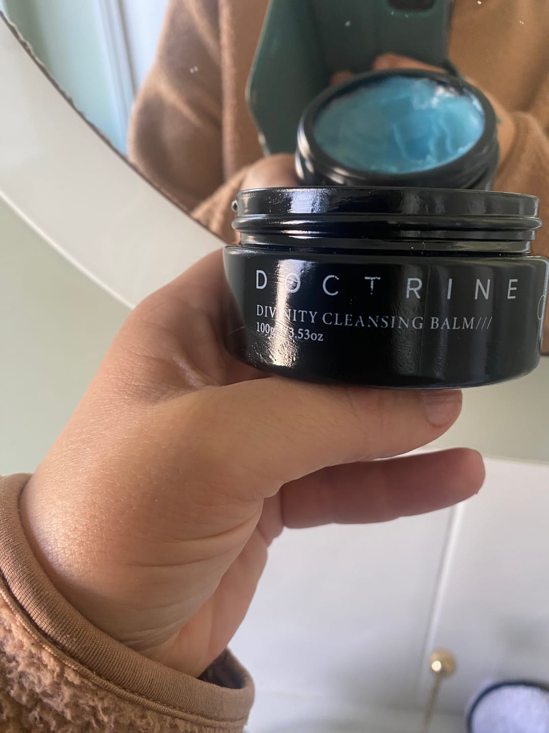 Customer photo review of Divinity Cleansing Balm