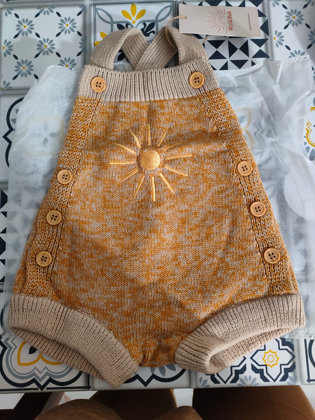 Customer photo review of Sunrise Romper