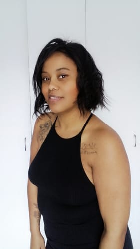 Customer photo review of OLIVIA - Brazilian 4x4 Lace Wig