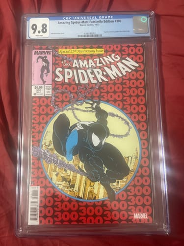 Customer photo review of The Amazing Spider-Man (1963) #300 Facsimile Edition CGC GRADED
