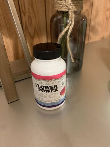 Customer photo review of Flower Power® 'She Juicy' Vaginal Moisture Supplement (60ct/ea)