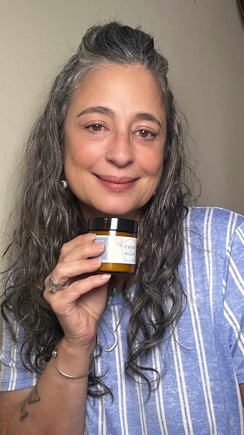 Customer photo review of Mom’s Whipped Tallow Face Cream