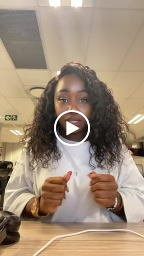 Customer video review of Brazilian 4x4 Lace Wig - Water Curl - 14"