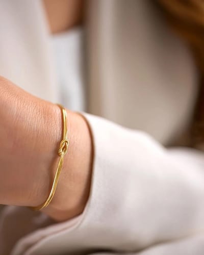 Customer photo review of Nodo d'Amore - Coppia di bracciali