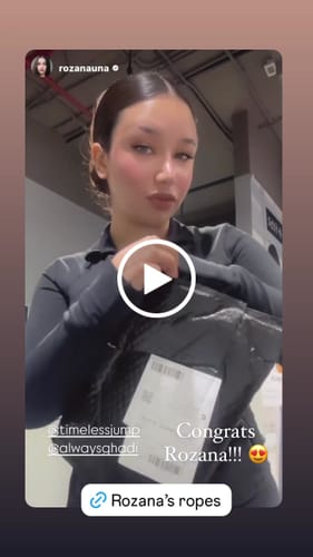 Customer video review of Timeless Jump™ Rope