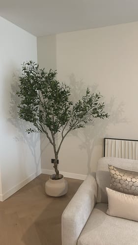 Customer photo review of Kunst Olijfboom 210cm