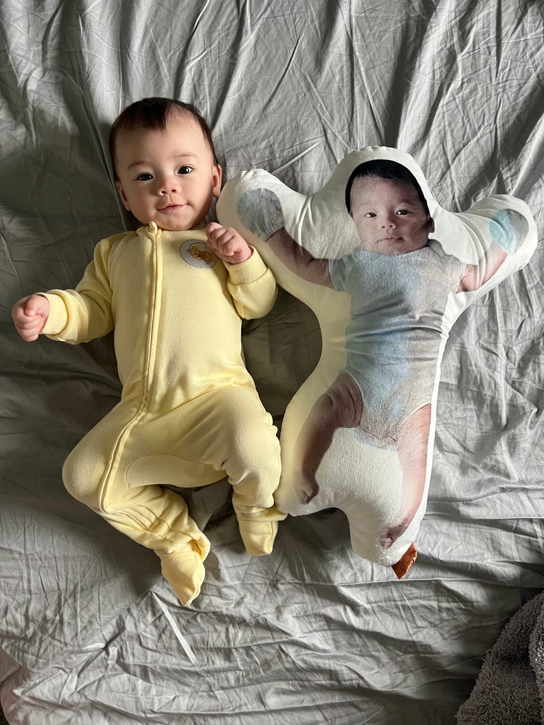 Customer photo review of Photo Birth Pillow
