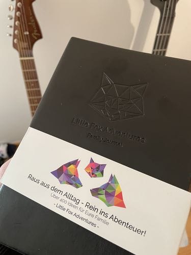 Customer photo review of Abenteuer Journal für Familien