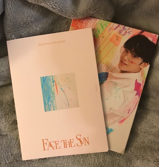 Customer photo review of SEVENTEEN - 4TH FULL ALBUM FACE THE SUN (CARAT VER.)