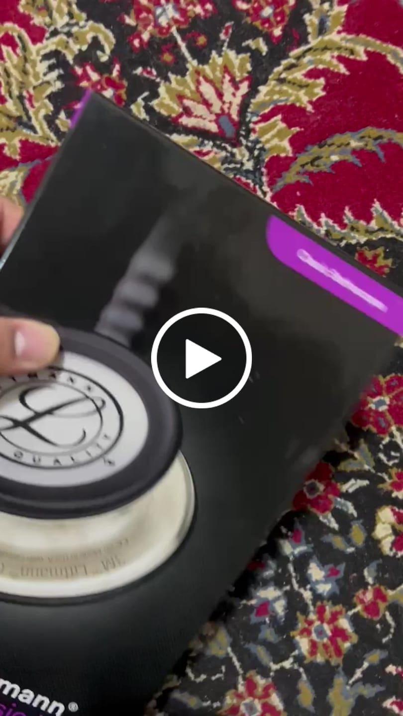Customer video review of Littmann Classic III Monitoring Stethoscope: Black and Smoke 5811