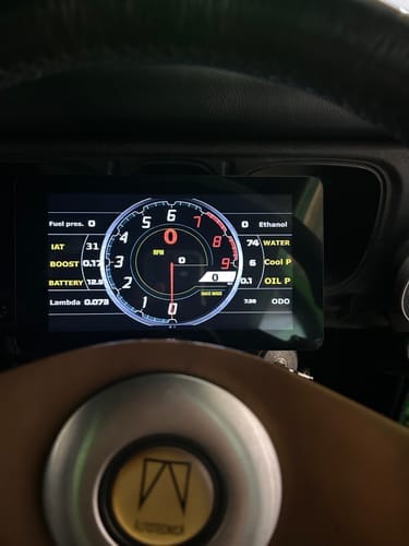 Customer photo review of PowerTune Digital Dash V5 (optional GPS)