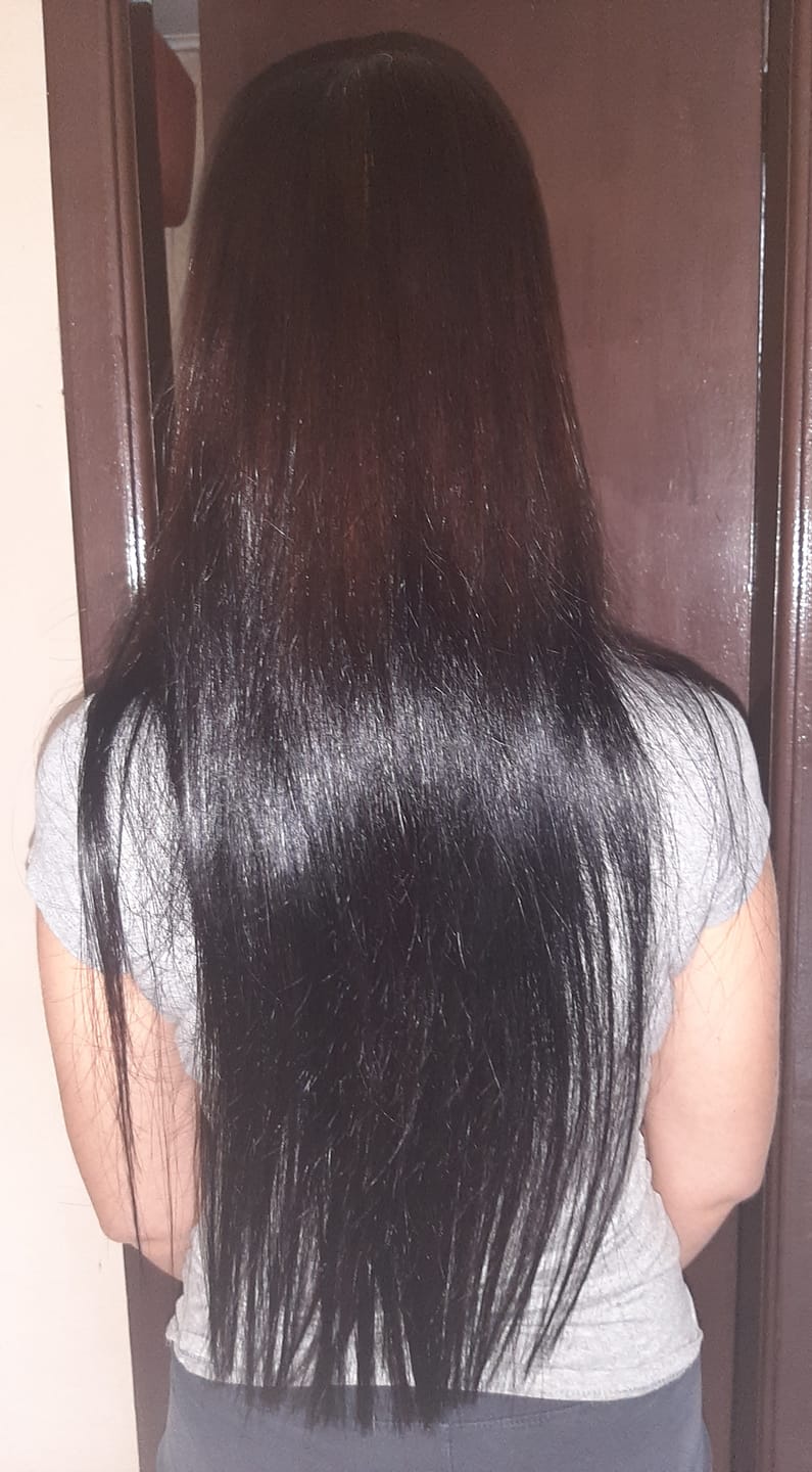 Customer photo review of Sauké Hair Vitaminas Para Cabelo 30 cáps 500mg