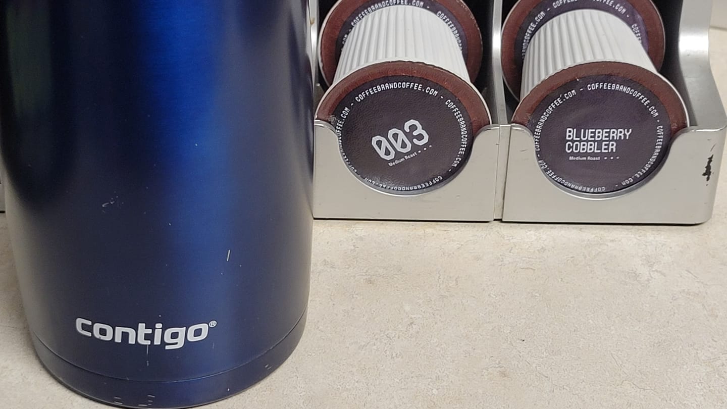Customer photo review of Premium Medium Roast Kcups