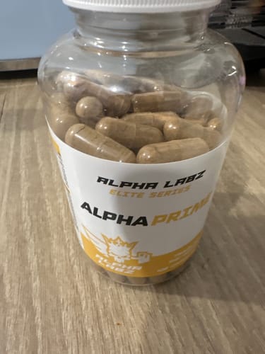 Customer photo review of Alpha Labz - Alpha Prime