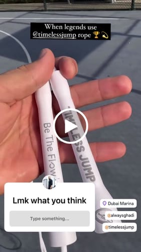 Customer video review of Timeless Jump™ Rope