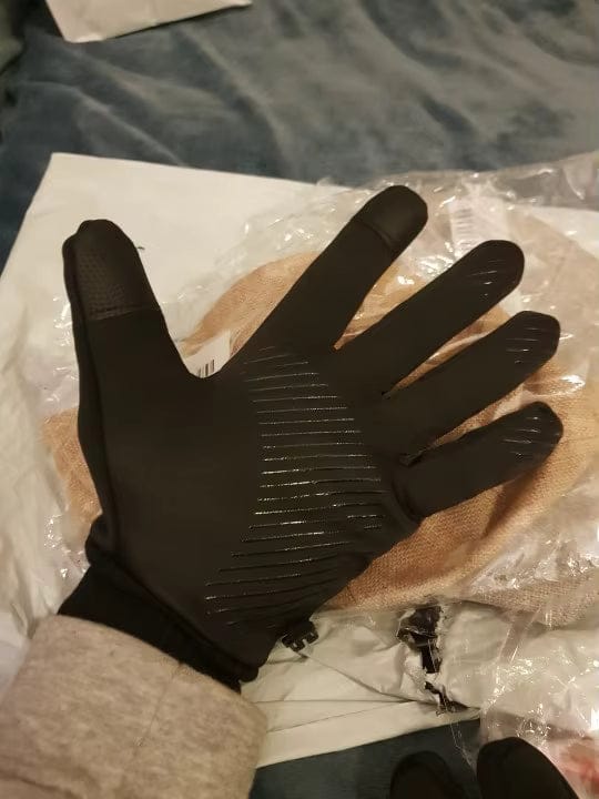 Customer photo review of FROSTFIT PRO - Extrem rutschfester & reflektierender Thermohandschuh