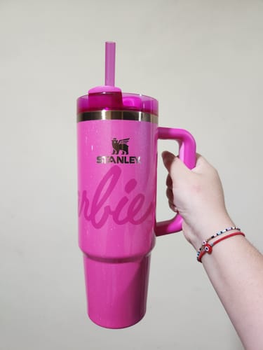 Customer photo review of Stanley Quencher Barbie™  Icon | 887ml
