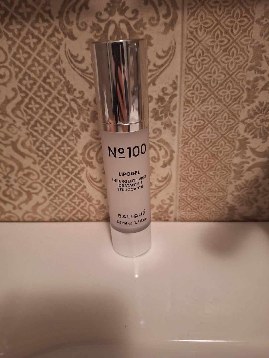 Customer photo review of N°100 LIPOGEL - Detergente viso