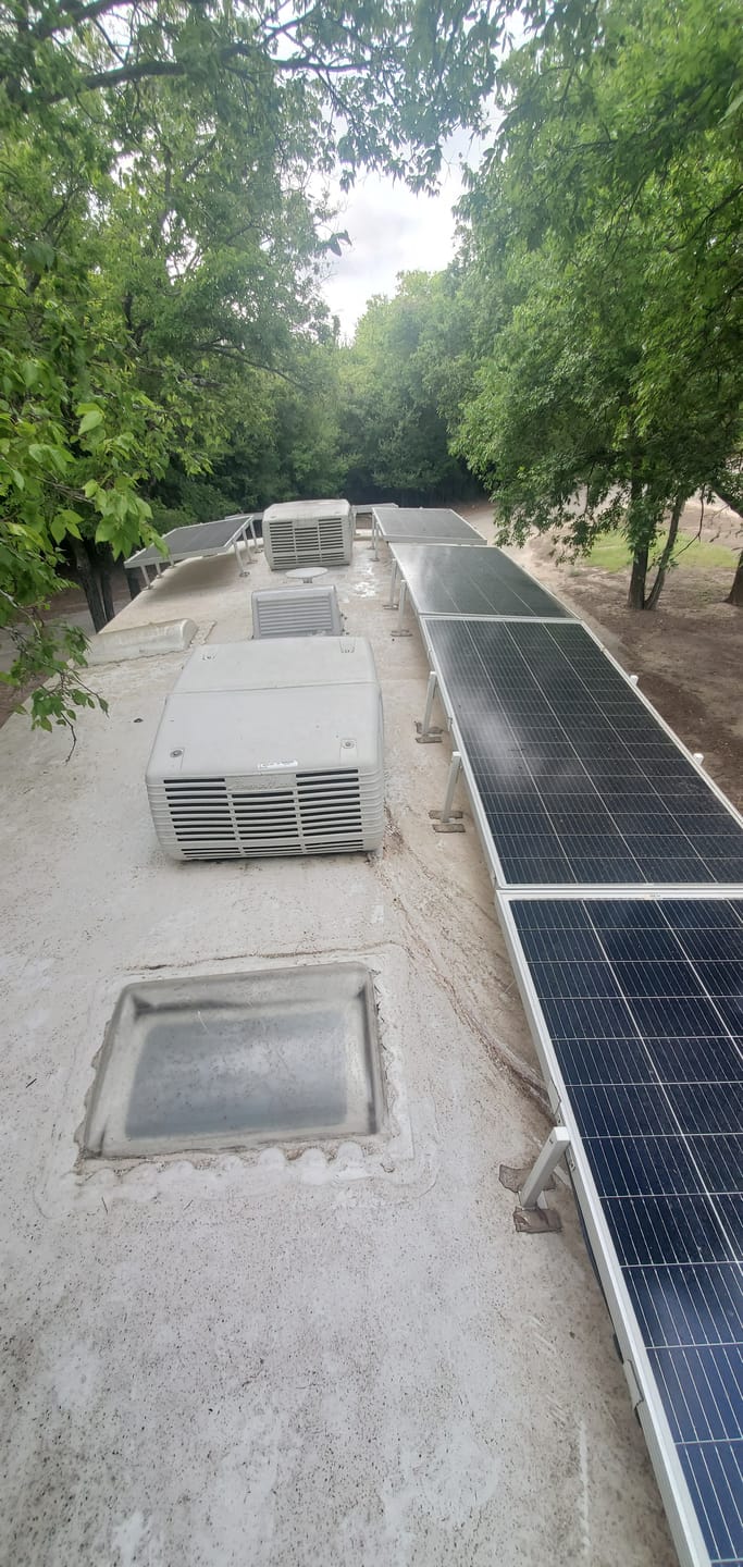 Customer photo review of MEGA 200 MAX | 200 Watt 24 Volt Solar Panel | Premium 24V Off-Grid Solar Panel for RVs, Trailers, Cabins | 25-Year Output Warranty | UL Certified
