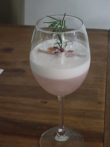 Customer photo review of Lavender Syrup