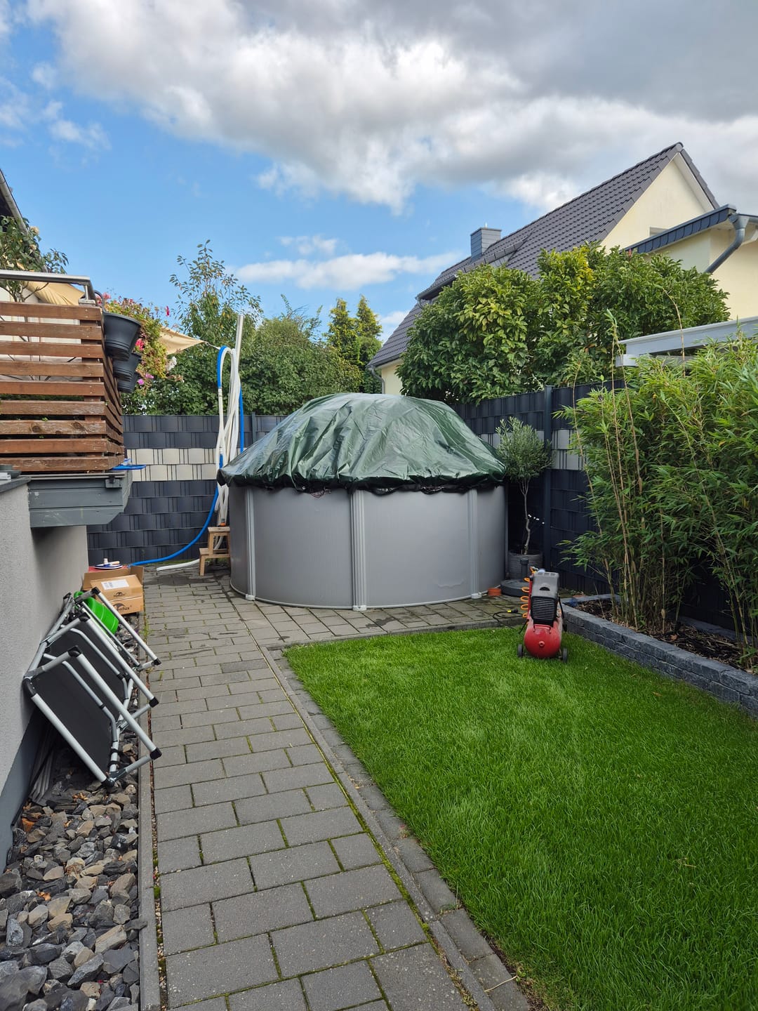 Customer photo review of Planenfux® Poolkissen XXL