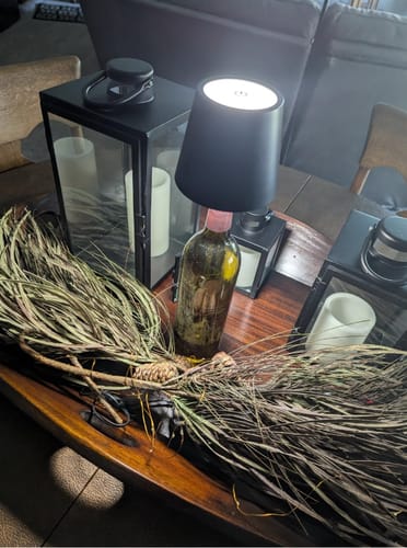 Customer photo review of Wireless Wine Bottle Light Head