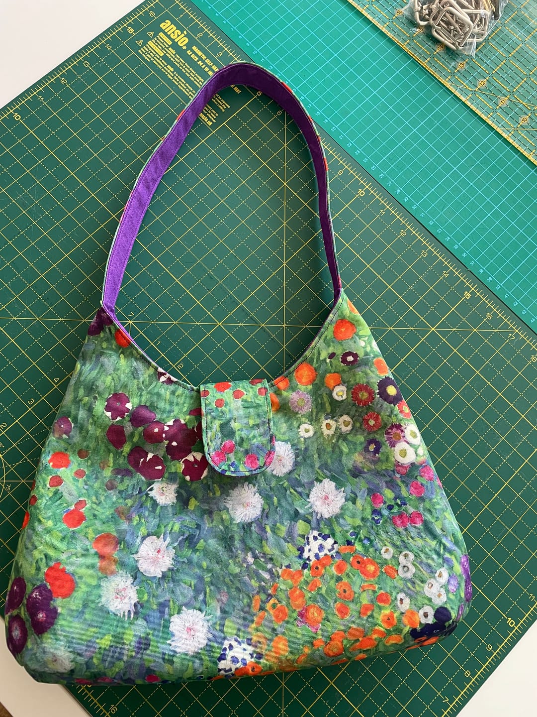 Customer photo review of Klimt Flower Garden Water Resistant Fabric