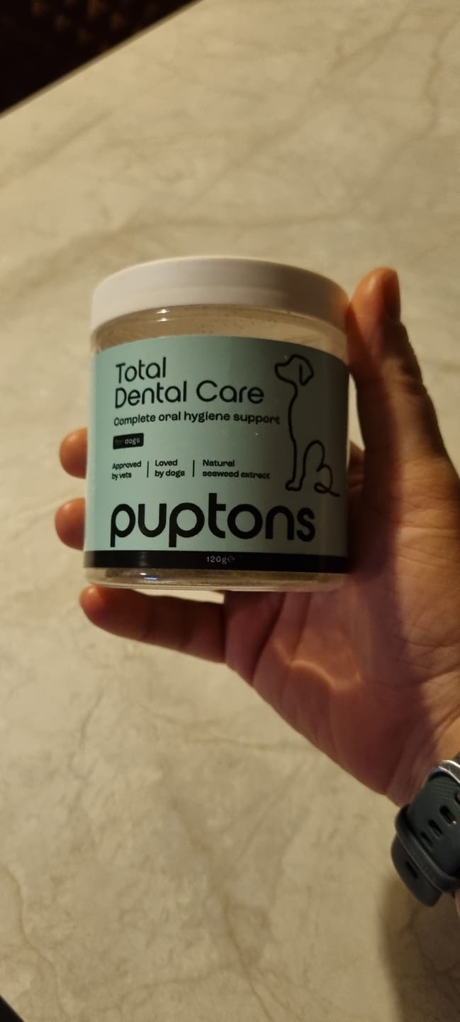 Customer photo review of Total Dental Care Supplement For Dogs