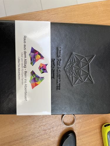 Customer photo review of Abenteuer Journal für Familien