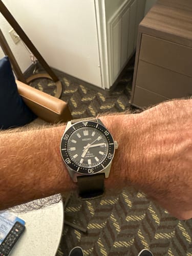 Customer photo review of Glomar Explorer - Hook And Loop Watch Strap