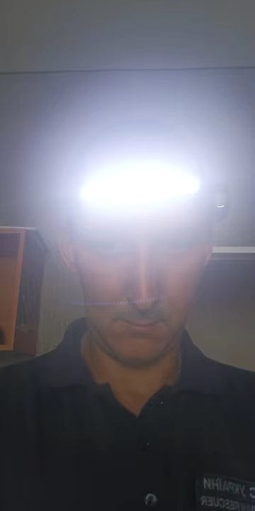 Customer photo review of PROFI 350 - 2 IN 1 LED Stirnlampe - Das Original