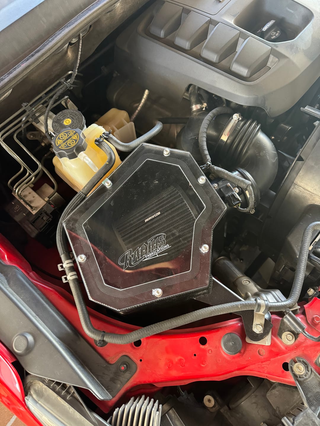 Customer photo review of Holden Colorado Airbox - RG Model