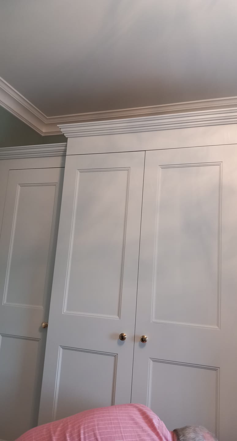 Customer photo review of Solid Brass Beehive Cupboard Knobs