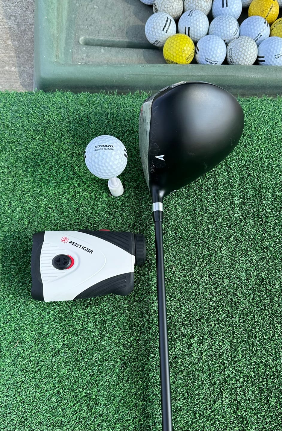 Customer photo review of REDTIGER Golf Rangefinder with Slope, 1200 Yards Laser Range Finder Golfing, 7X Magnification