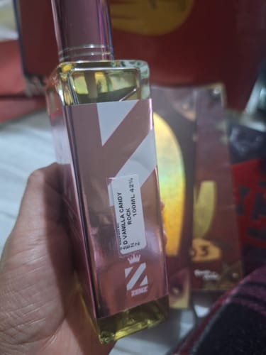 Customer photo review of Perfume Tendencia D VANILLA CANDY ROCK SUGAR NUEVO SEPTIEMBRE 2024 zenz