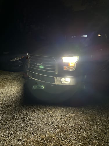 Customer photo review of Carifex Compact LED Headlight Sets