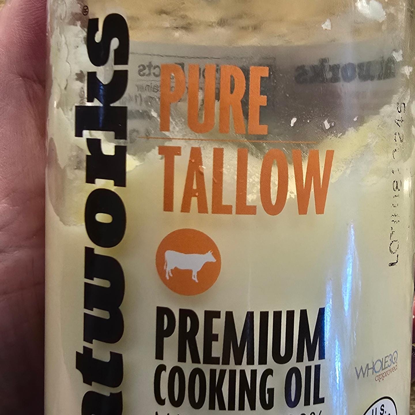 Customer photo review of Grass Fed Beef Tallow (14 oz)