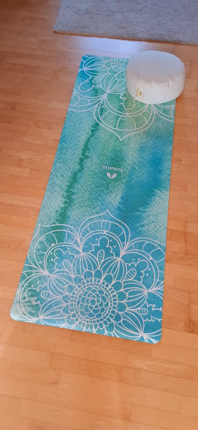 Customer photo review of Yogamatte "Indian Spring" inkl. Tragegurt - 183x68x0,4cm
