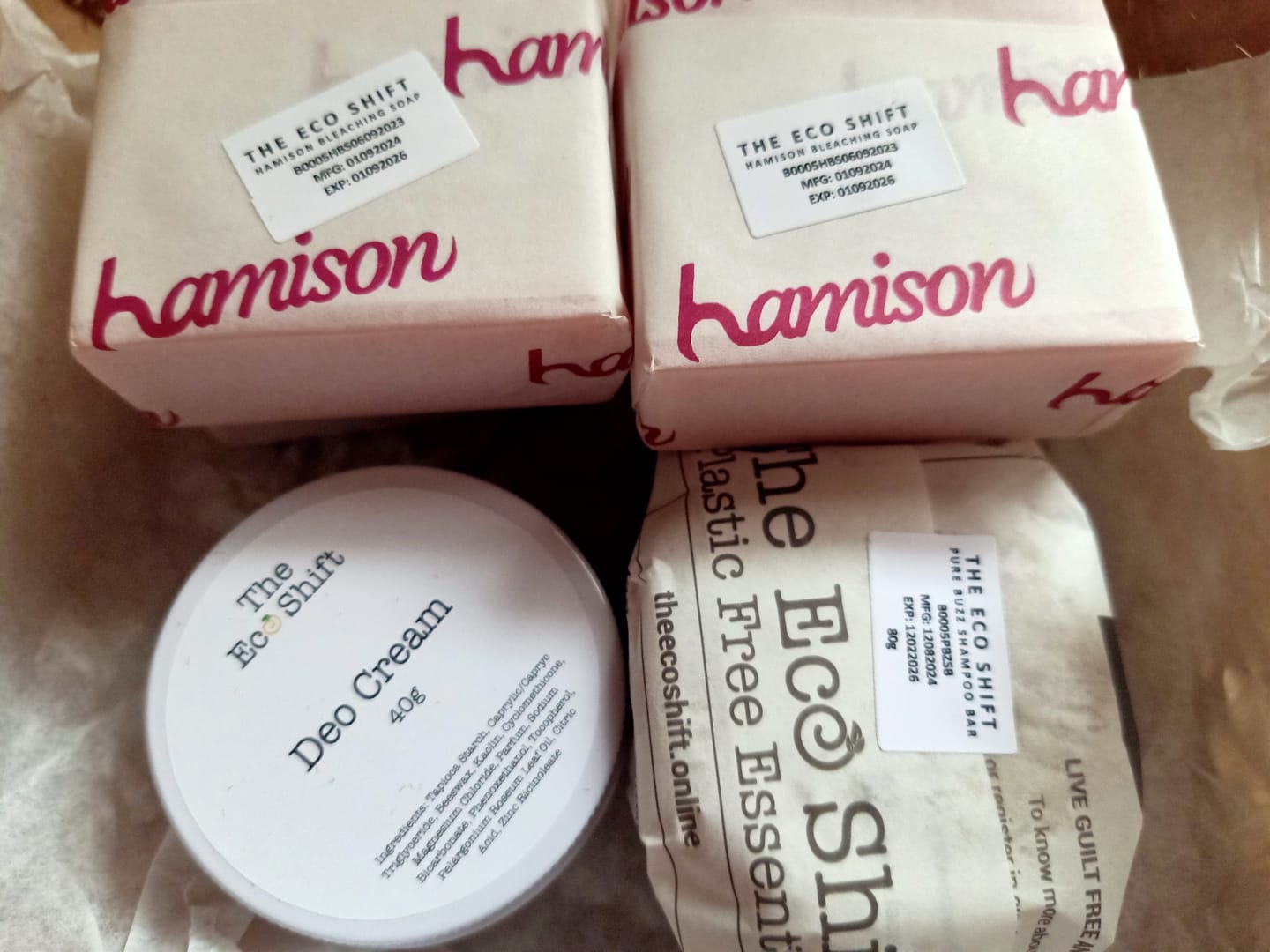 Customer photo review of Dandruff Control and Scalp Care - Pure Buzz Shampoo Bar
