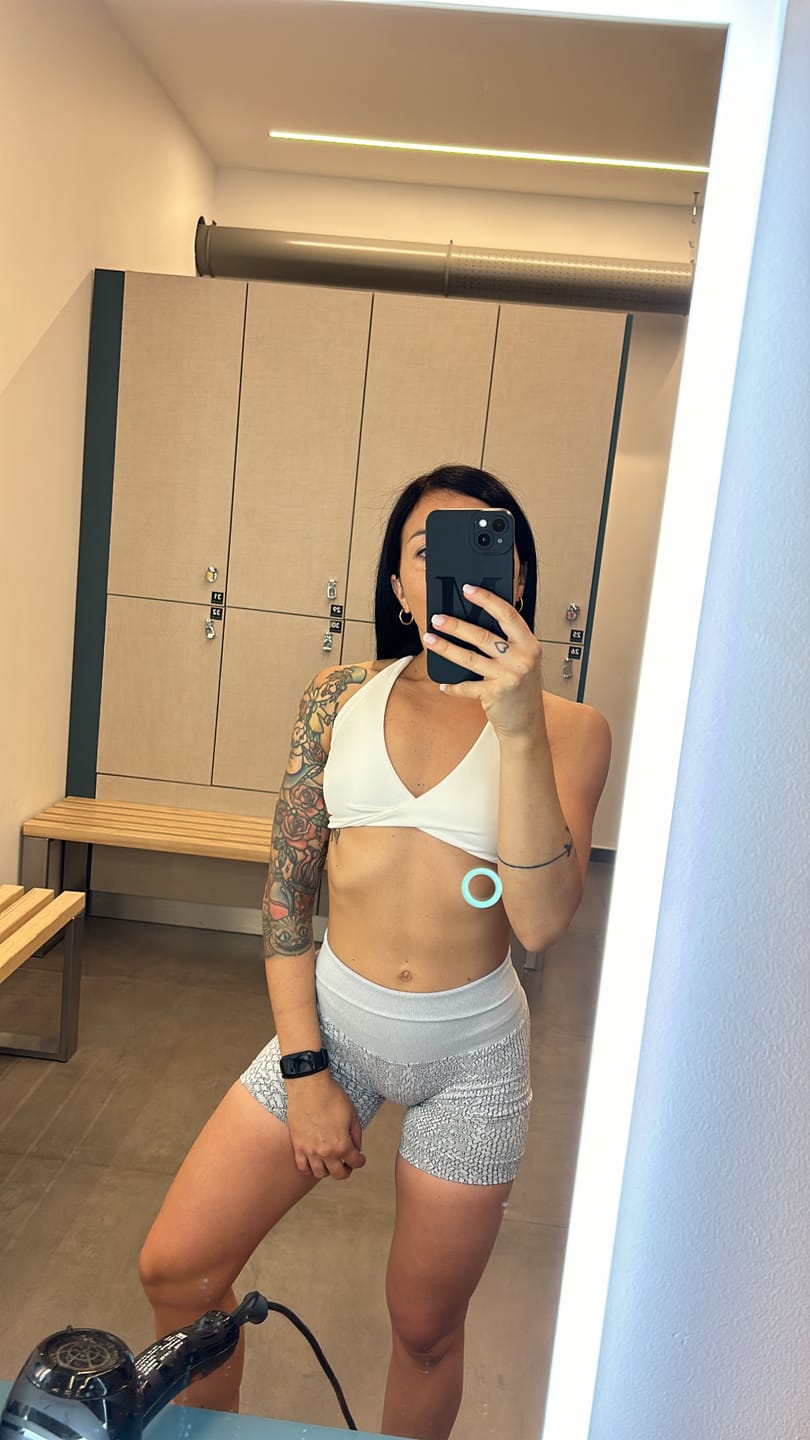 Customer photo review of Shorts Jungle Pitone Ghiaccio