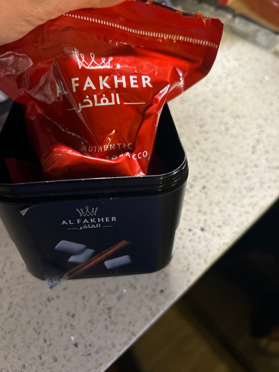 Customer photo review of Al Fakher Shisha 250g