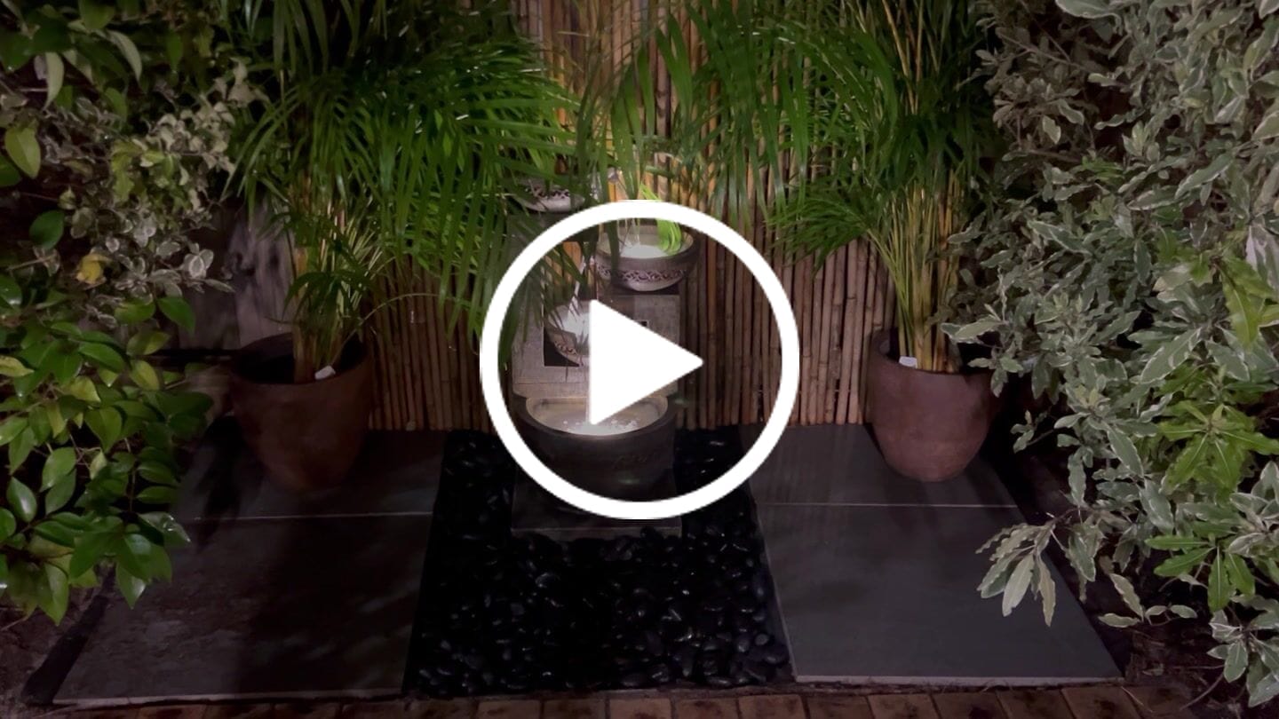 Customer video review of Casana 4-Tier Cascading Bowls Fountain - 85cm