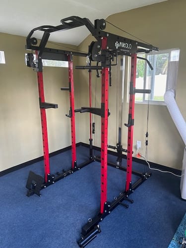 Customer photo review of K6-1.0 All-in-One Power Rack Functional Trainer