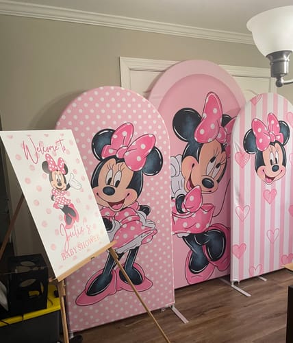 Customer photo review of Custom Chiara Arch Covers Only