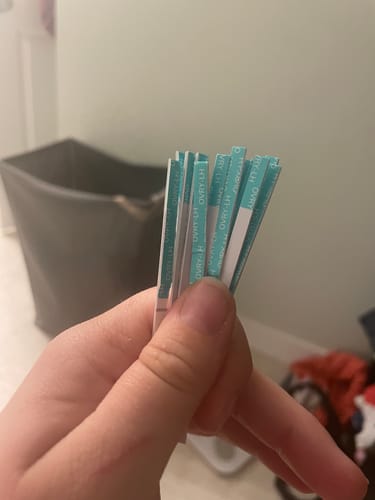 Customer photo review of Ovulation Test Strips