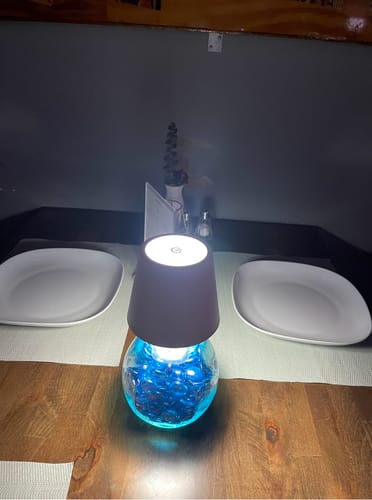Customer photo review of Wireless Wine Bottle Light Head