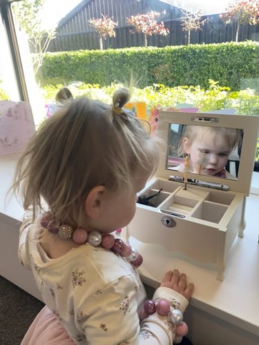 Customer photo review of Personalised Musical Jewellery Boxes