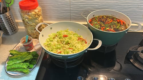 Customer photo review of Cosmo Wok 28cm
