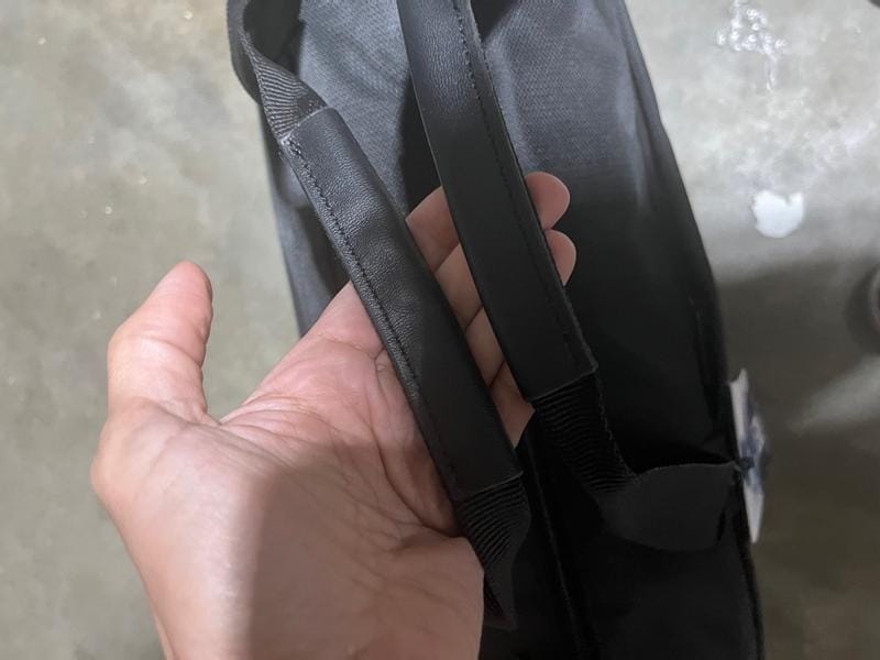 Customer photo review of Avalon Drop-Bottom Weekender Duffel