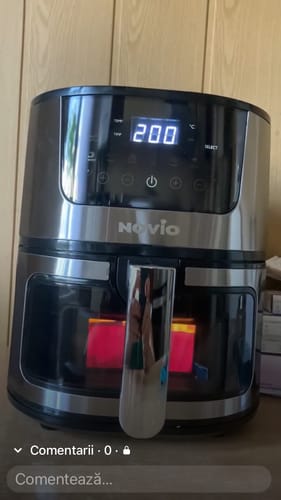 Customer photo review of Air Fryer Novio Grill & Fry
